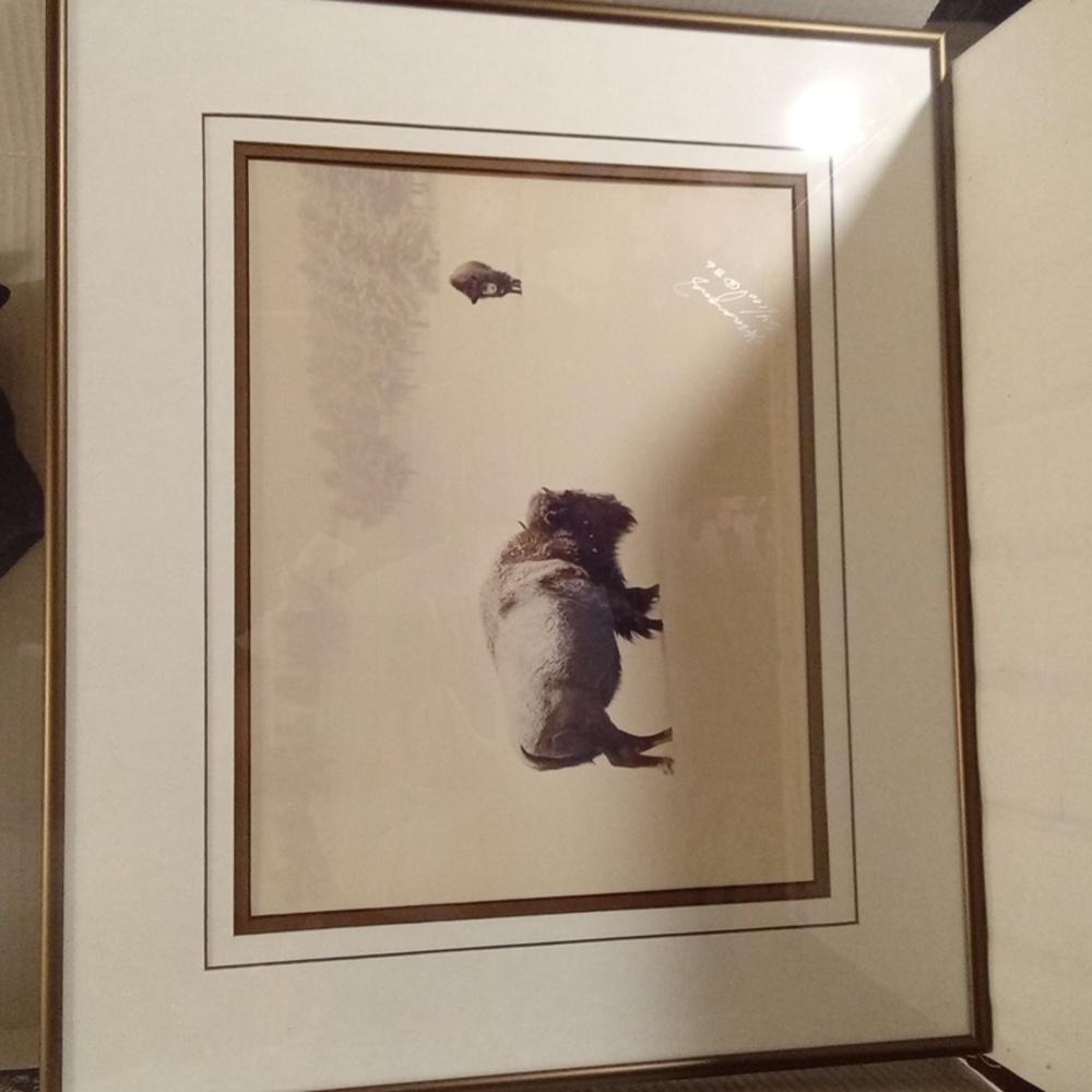 HomeComing Framed Photograph Signed By Artist Andy Marquez